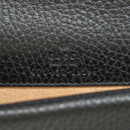 Gucci Dionysus Leather Super Mini Bag Black