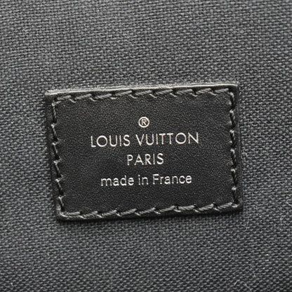 LOUIS VUITTON Christopher MM Monogram Macassar Canvas Backpack Bag Brown