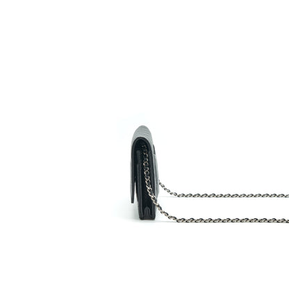Chanel Caviar Wallet on Chain Black