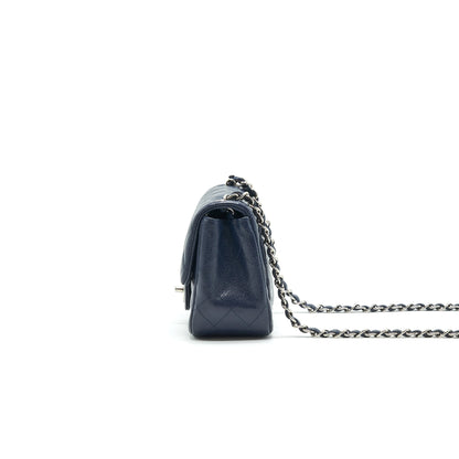 Chanel Mini Square Caviar Navy  serial 18