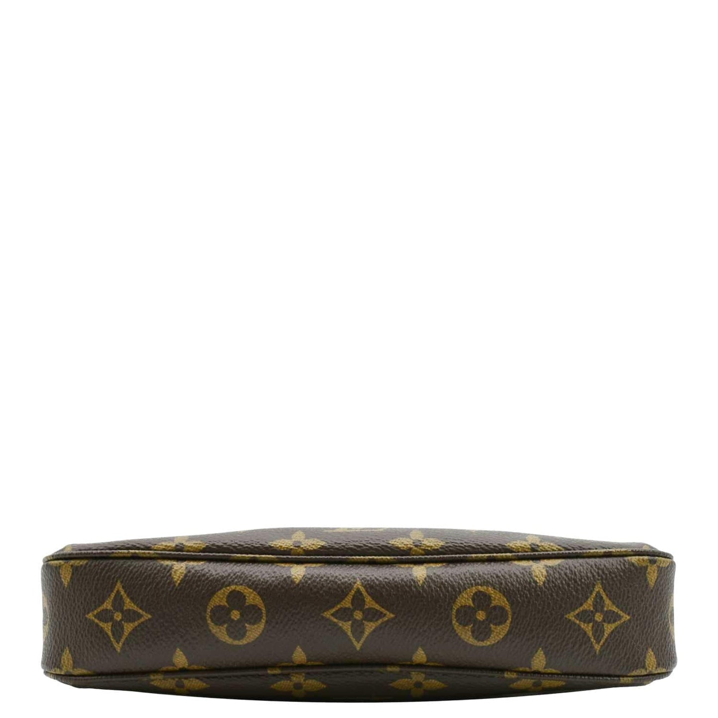 LOUIS VUITTON Pochette Monogram Canvas Accessoires Pouch Brown