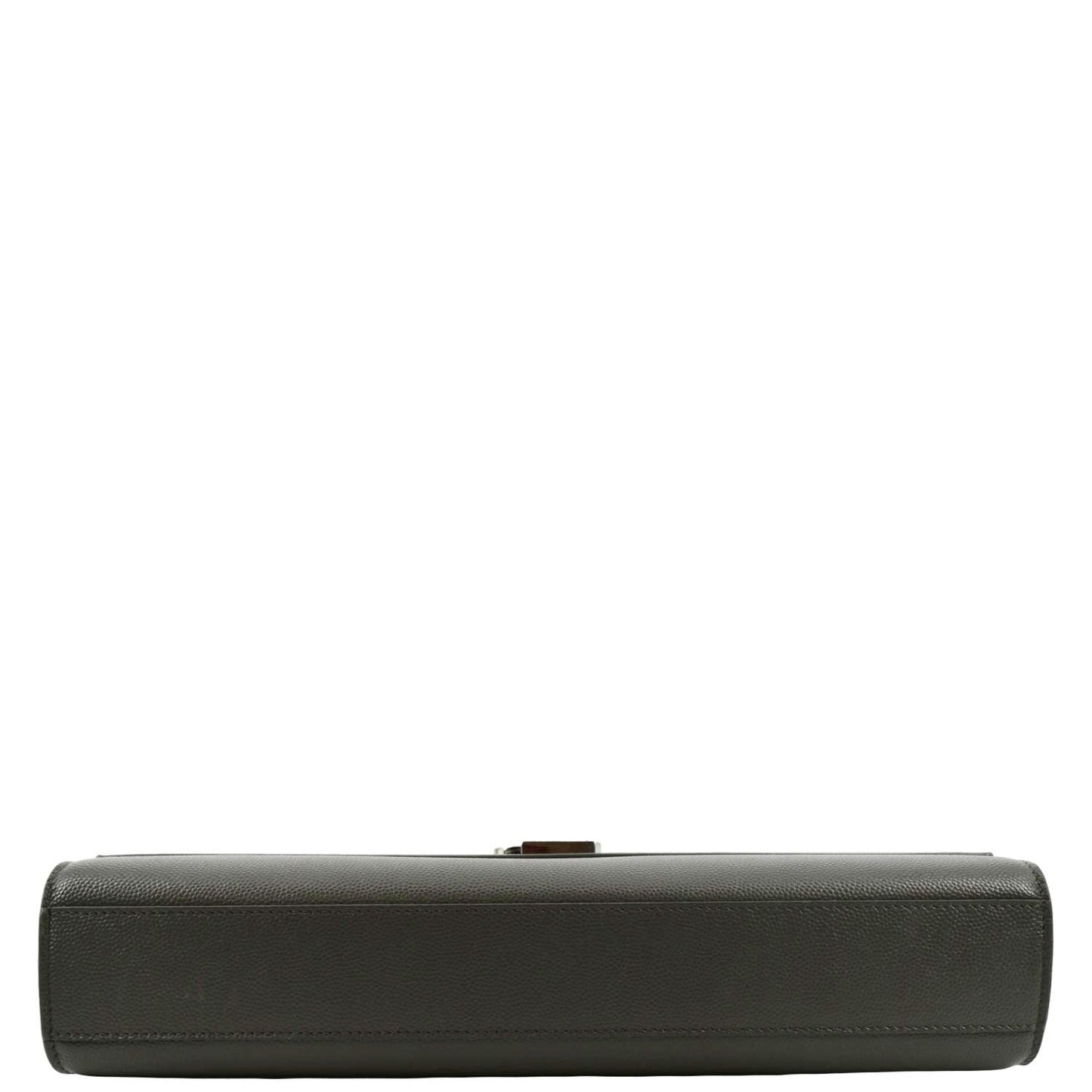 YVES SAINT LAURENT Kate Leather Shoulder Bag Gray