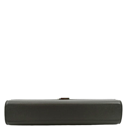 YVES SAINT LAURENT Kate Leather Shoulder Bag Gray