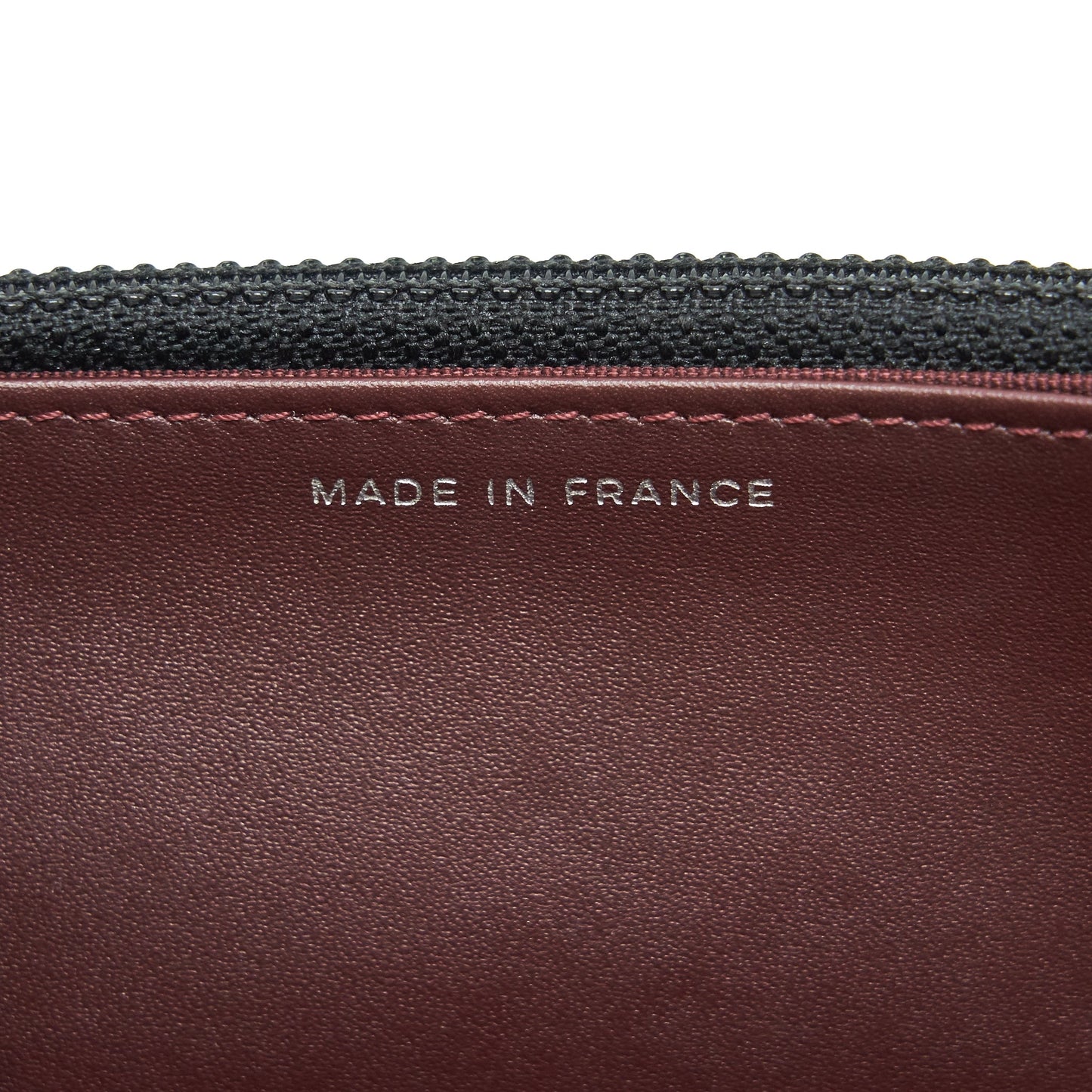 Chanel Caviar Wallet on Chain Black
