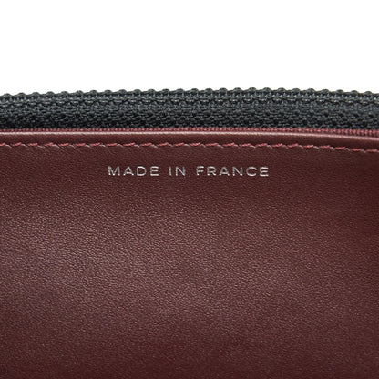 Chanel Caviar Wallet on Chain Black