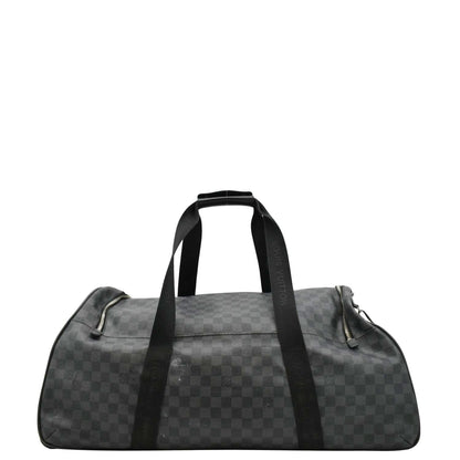 LOUIS VUITTON Neo Eole 65 Damier Graphite Rolling Duffle Bag Black