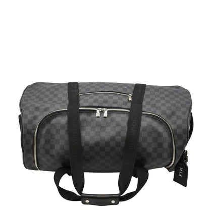 LOUIS VUITTON Neo Eole 65 Damier Graphite Rolling Duffle Bag Black