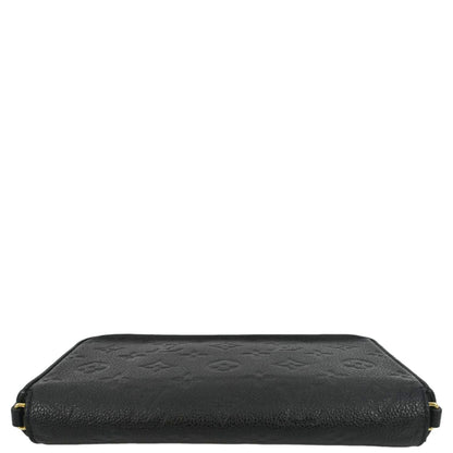 LOUIS VUITTON Felicie Monogram Empreinte Pochette Crossbody Bag Black