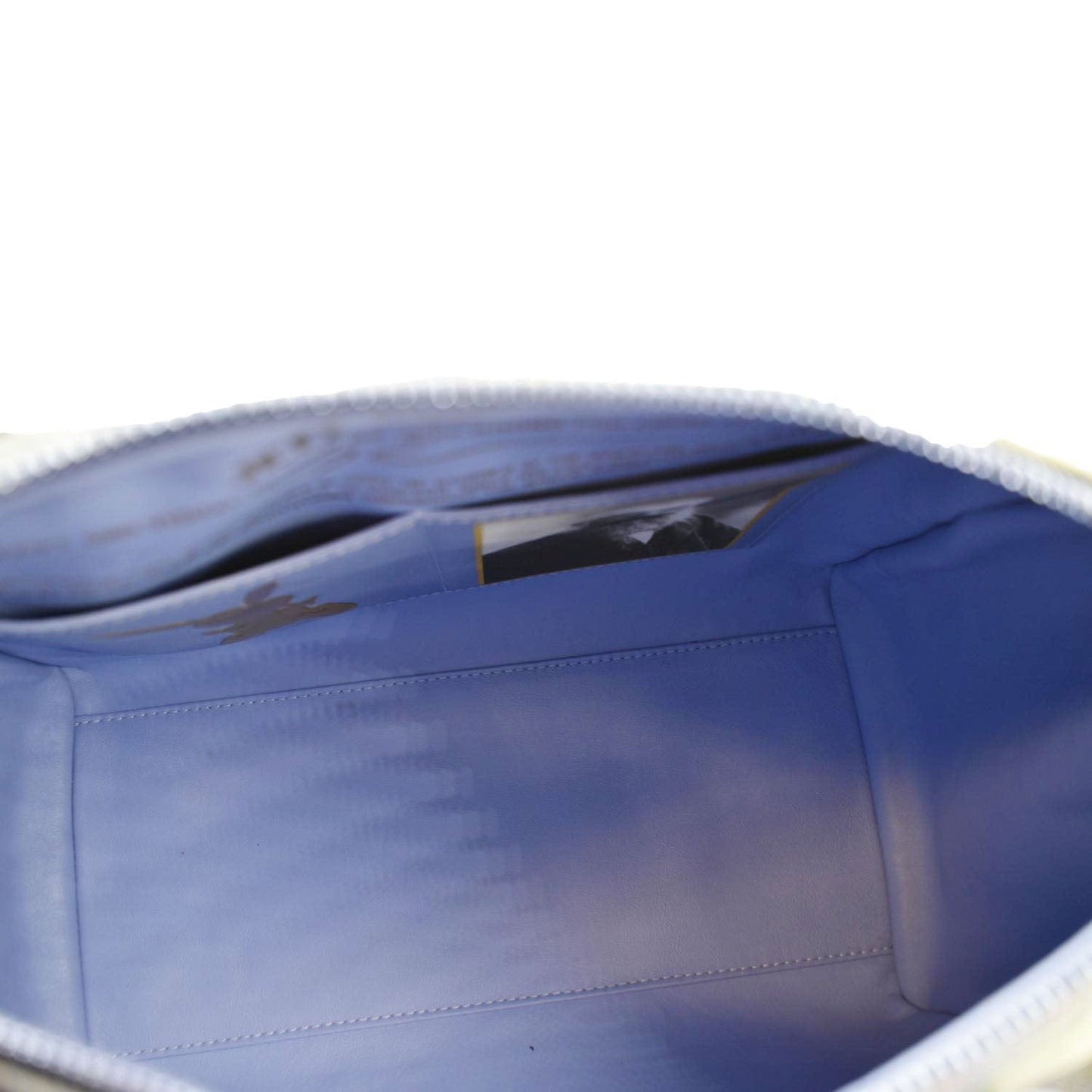 LOUIS VUITTON Masters Monet Speedy 30 Coated Canvas Satchel Bag Blue