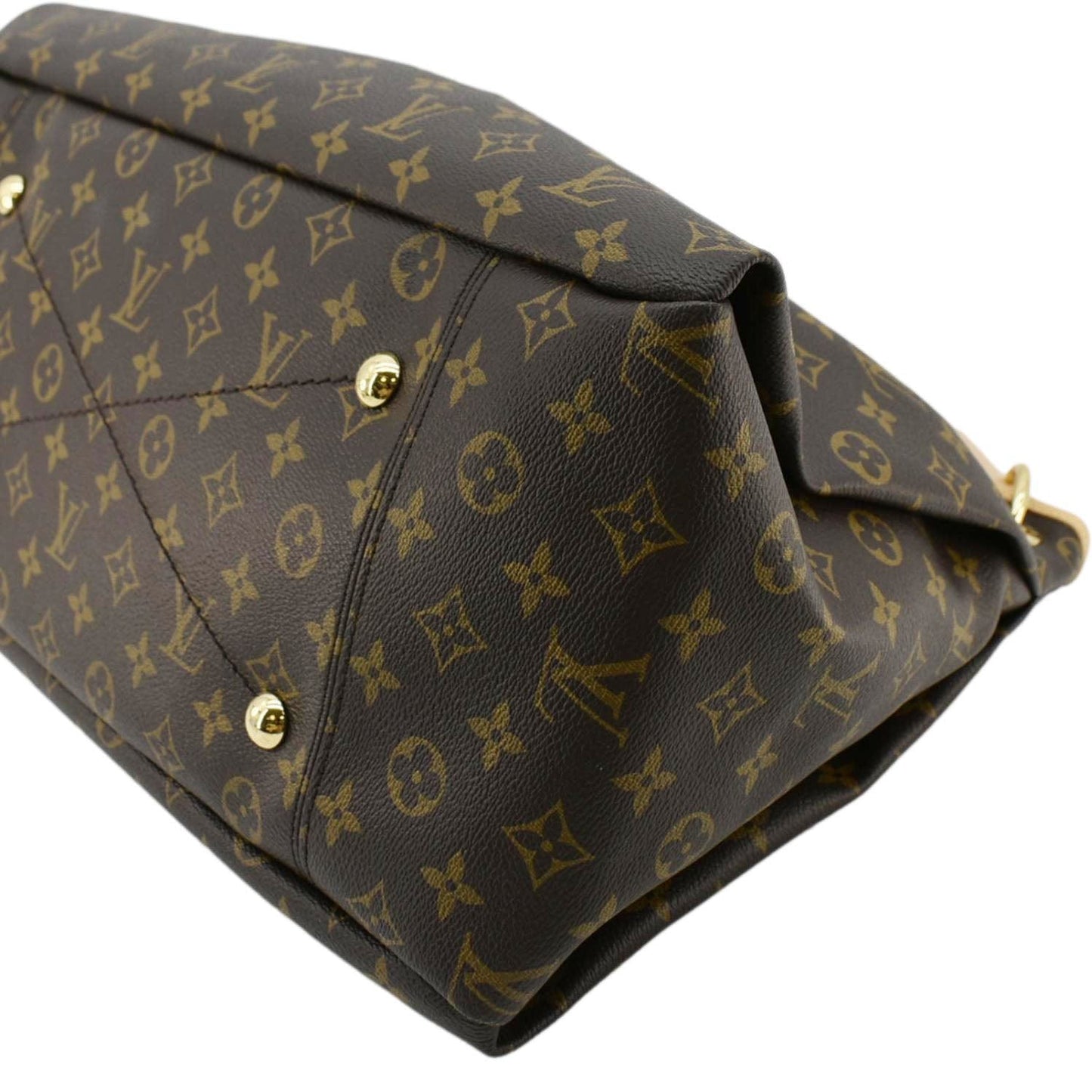 LOUIS VUITTON Artsy MM NM Monogram Canvas Hobo Bag Brown
