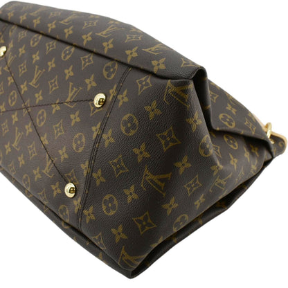LOUIS VUITTON Artsy MM NM Monogram Canvas Hobo Bag Brown
