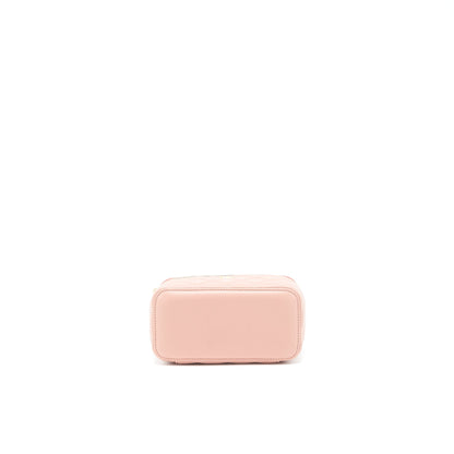 Chanel 21B Pearl Crush Long Vanity with Chain dark Pink