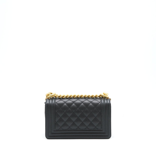 Chanel Small Boy Bag Caviar black