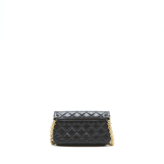 Chanel 2.55 Reissue mini waist Belt Bag black
