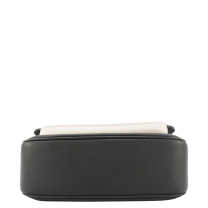 LOUIS VUITTON Lockme Tender Grained Calfskin Leather Shoulder Bag Black