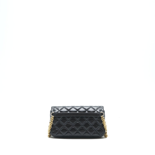 Chanel 2.55 Reissue mini waist Belt Bag black