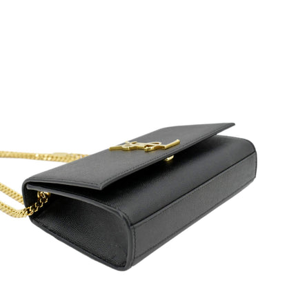 YVES SAINT LAURENT Kate Small Leather Crossbody Bag Black