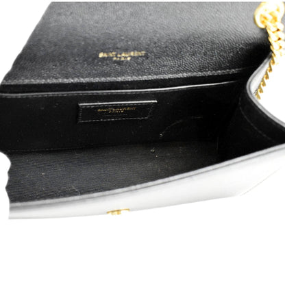 YVES SAINT LAURENT Kate Small Leather Crossbody Bag Black