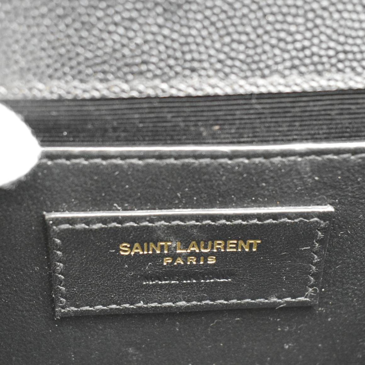 YVES SAINT LAURENT Kate Small Leather Crossbody Bag Black