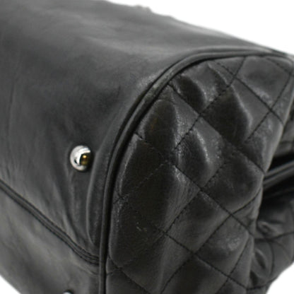 CHANEL Perfect Day Large Leather Tote Bag Black