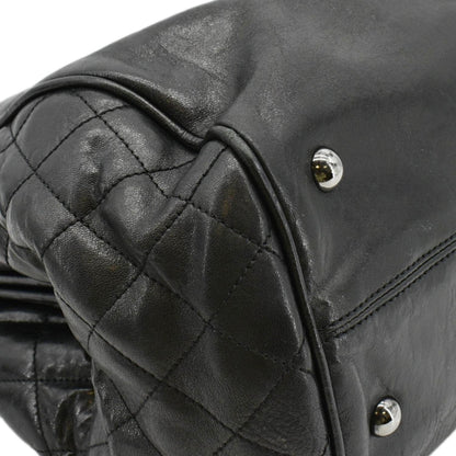 CHANEL Perfect Day Large Leather Tote Bag Black