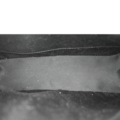 YVES SAINT LAURENT Lou Camera Chevron Leather Crossbody Bag Black