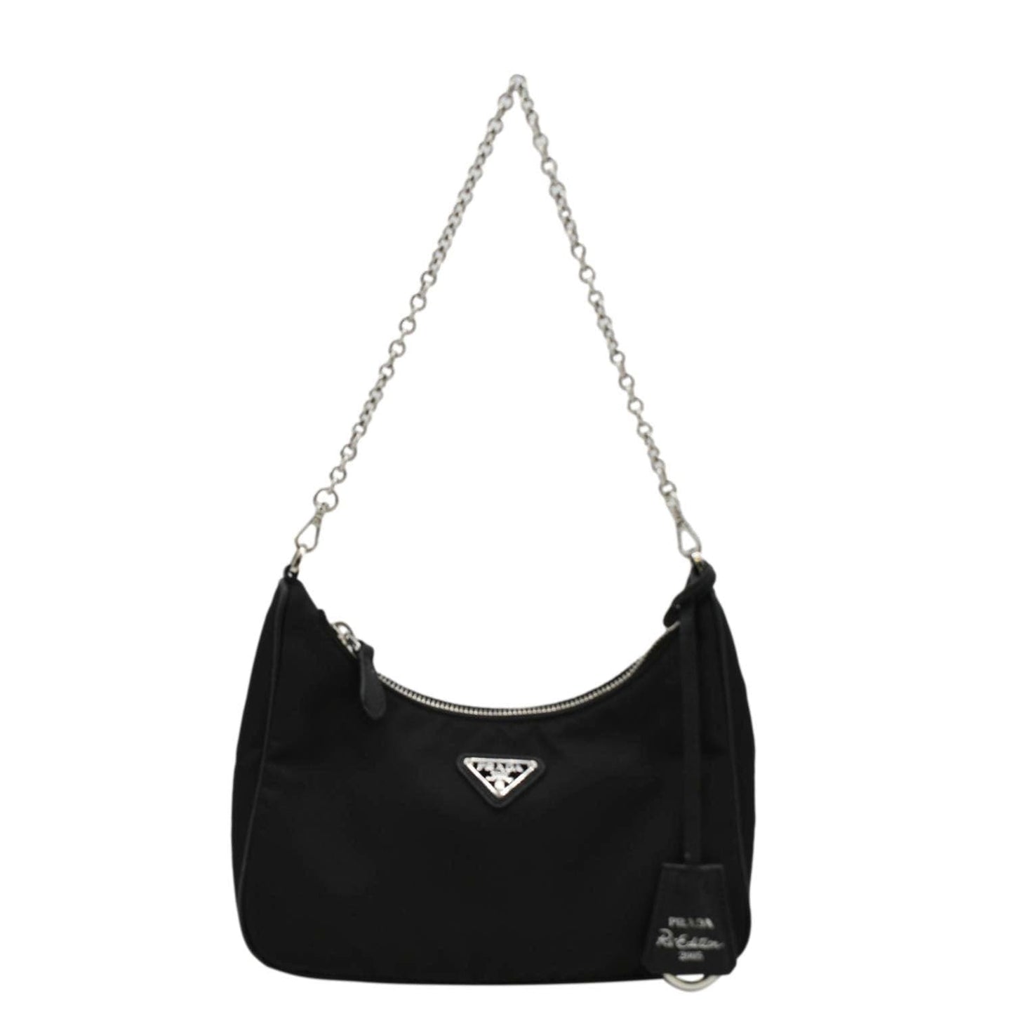 PRADA Re-Edition 2005 Re-Nylon Shoulder Bag Black