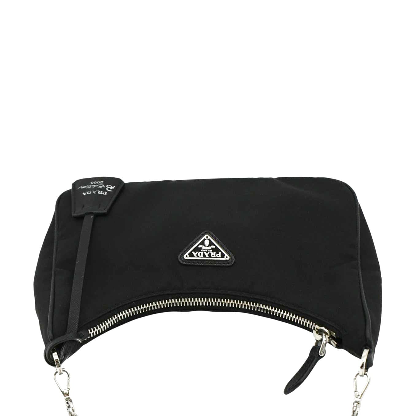 PRADA Re-Edition 2005 Re-Nylon Shoulder Bag Black