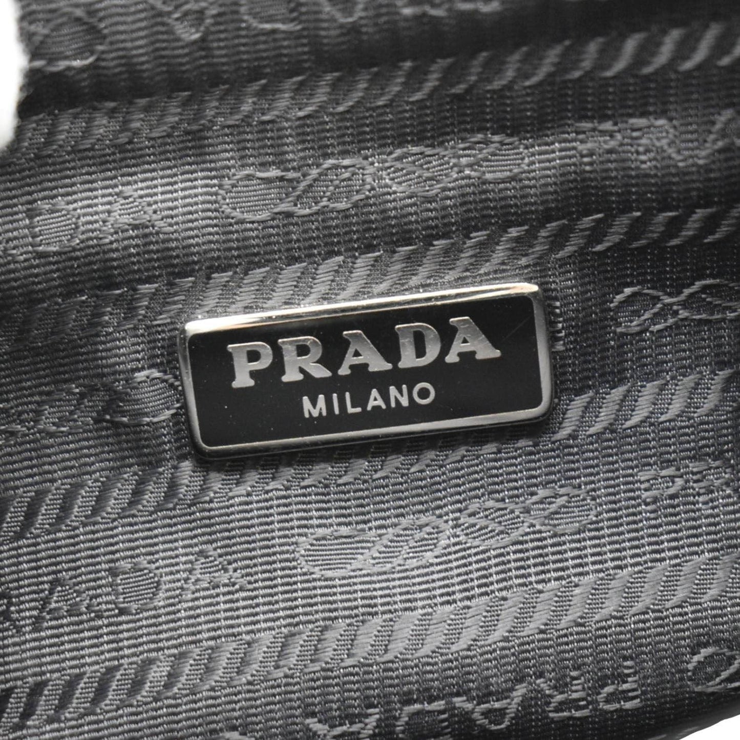 PRADA Re-Edition 2005 Re-Nylon Shoulder Bag Black