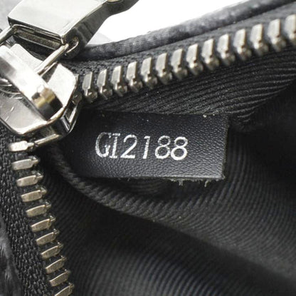 LOUIS VUITTON District MM Monogram Eclipse Messenger Bag Black