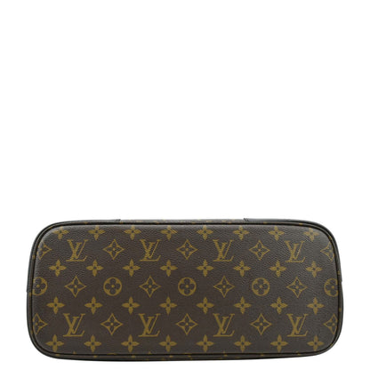 LOUIS VUITTON Flandrin Monogram Canvas Tote Shoulder Bag Brown