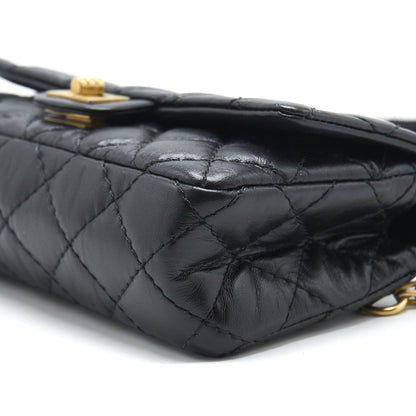 Chanel 2.55 Reissue mini waist Belt Bag black