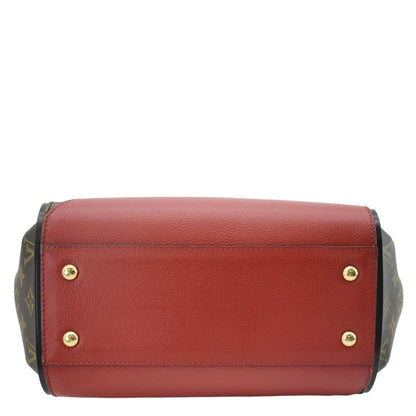 LOUIS VUITTON Kimono MM Monogram Canvas Tote Bag Red