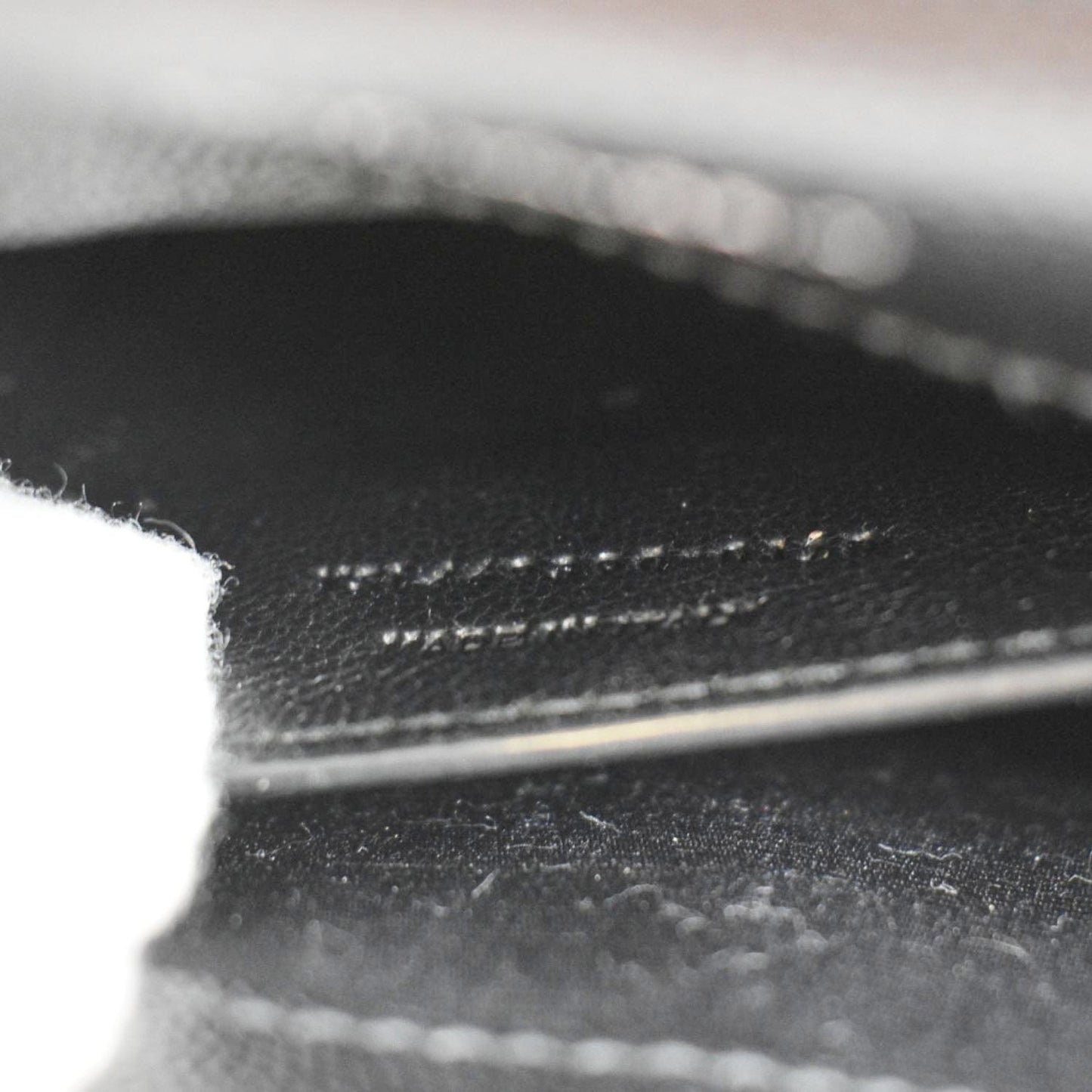 YVES SAINT LAURENT Kate Leather Chain Clutch Crossbody Bag Black