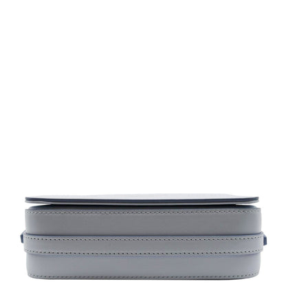 BURBERRY Small Grace Leather Crossbody Bag Light Blue
