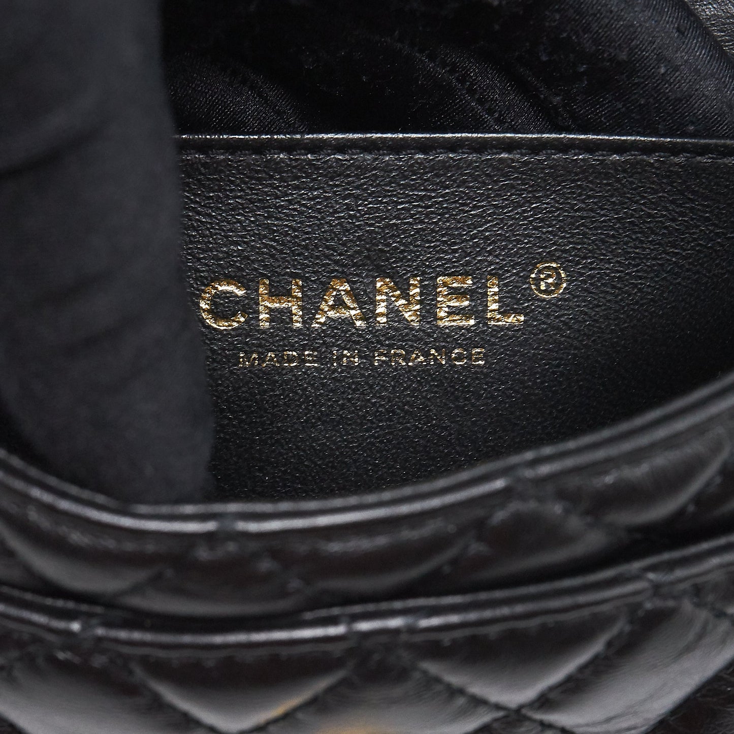 Chanel 2.55 Reissue mini waist Belt Bag black