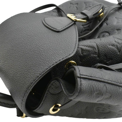 LOUIS VUITTON Montsouris PM Monogram Empreinte Backpack Black