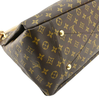 LOUIS VUITTON  Artsy MM Monogram Canvas Hobo Bag Brown