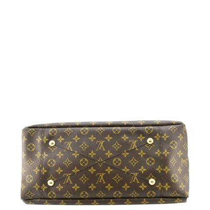 LOUIS VUITTON  Artsy MM Monogram Canvas Hobo Bag Brown