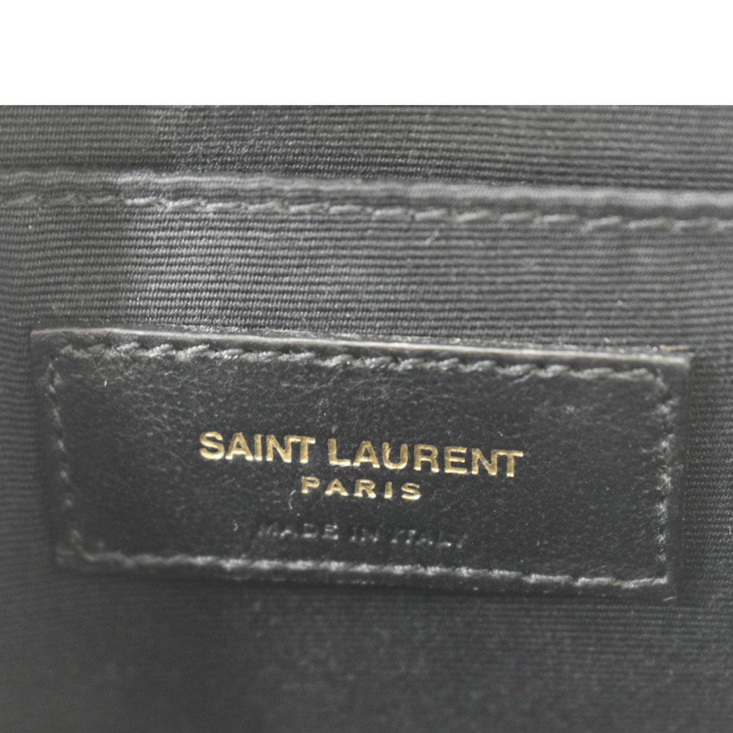 YVES SAINT LAURENT Vinyle Round Chevron Leather Camera Crossbody Bag Grey