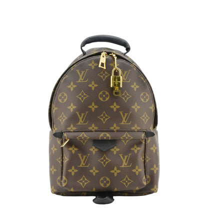 LOUIS VUITTON Palm Springs PM Monogram Canvas Backpack Brown