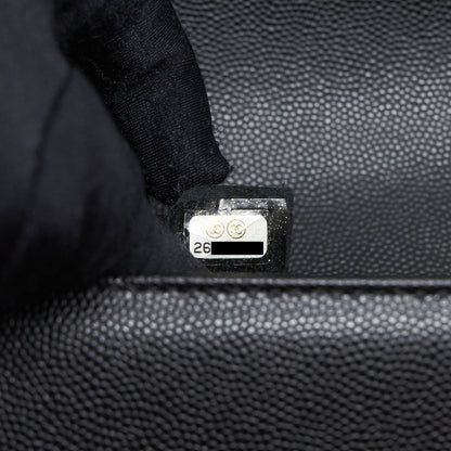 Chanel Medium leboy black Caviar