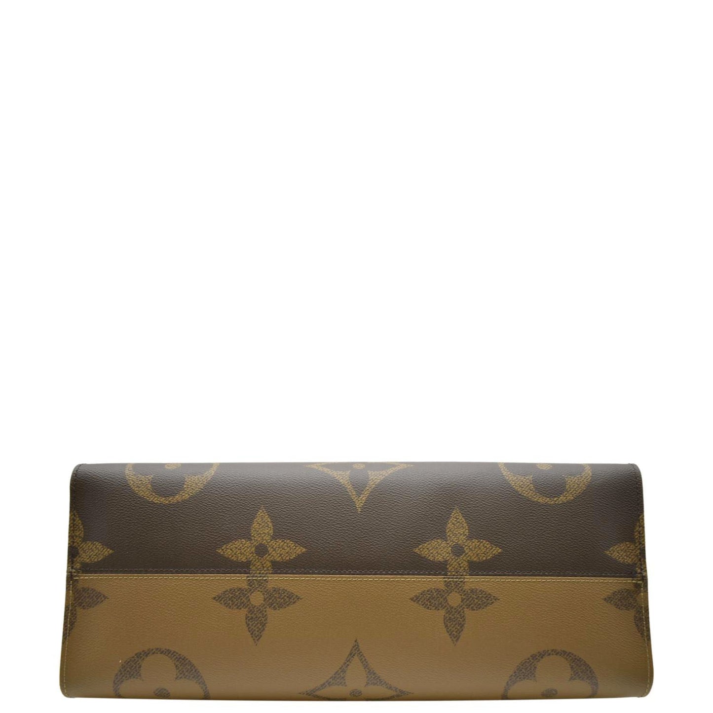 LOUIS VUITTON Onthego GM Giant Monogram Canvas Tote Bag Brown