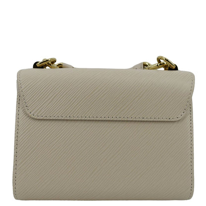 LOUIS VUITTON Twist PM Epi Leather Crossbody Bag Off White
