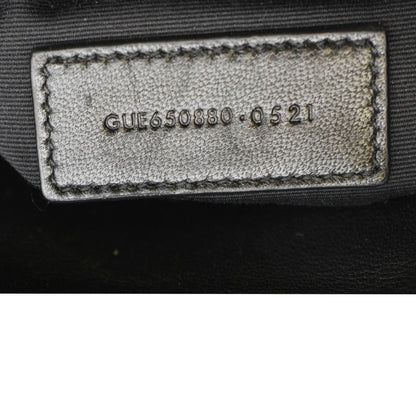 YVES SAINT LAURENT Loulou Small Puffer Leather Pouch Black