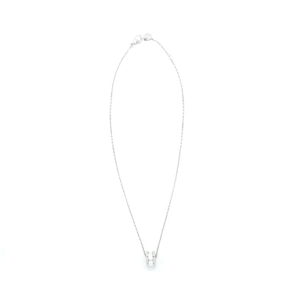 Chanel Ultra Necklace 18K white Gold, Dimond, white Ceramic