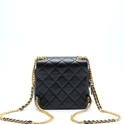 Chanel 22P Flap Backpack Caviar Black