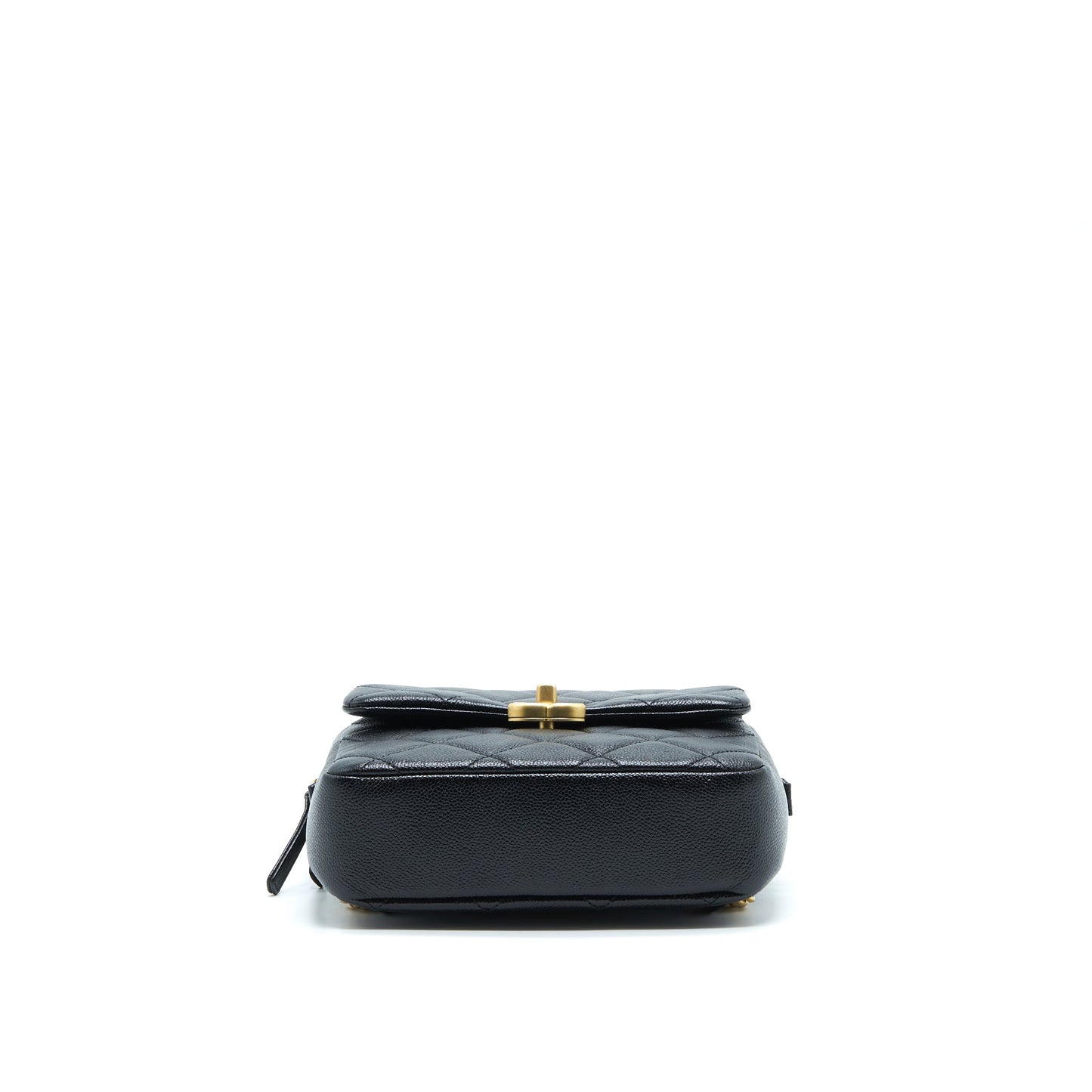 Chanel 22P Flap Backpack Caviar Black