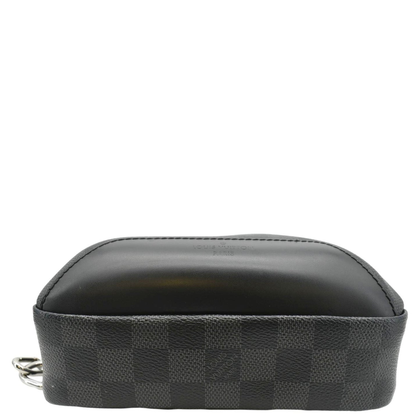 LOUIS VUITTON Avenue Sling Damier Graphite Backpack Bag Black