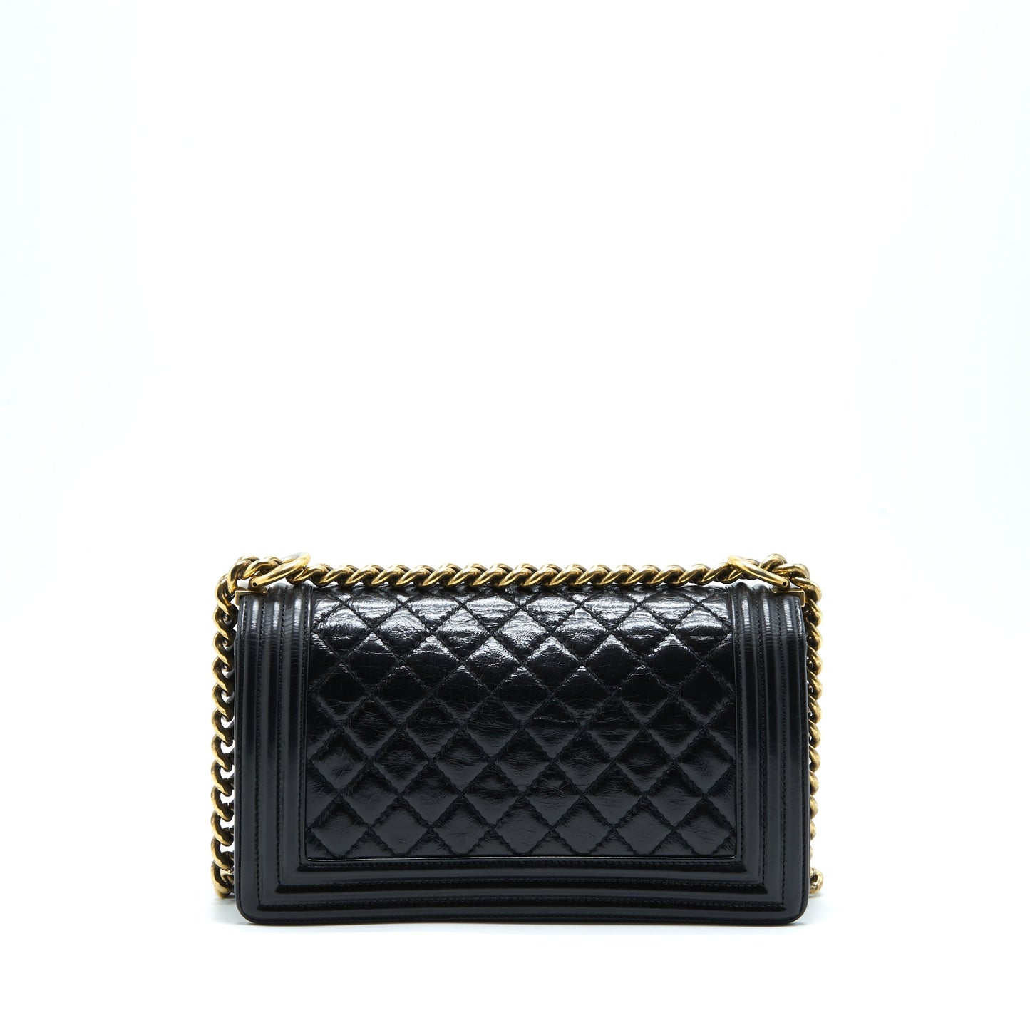 Chanel Medium Boy Bag Calfskin Black